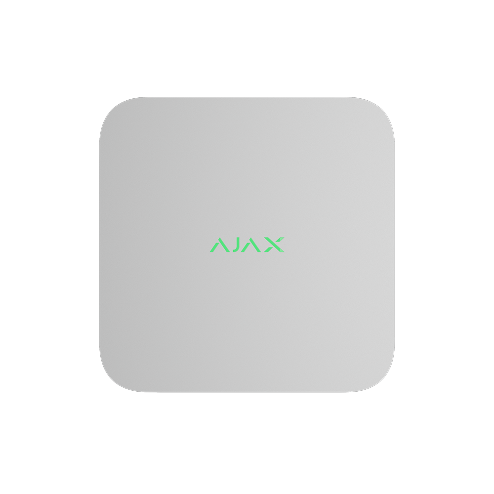 Ajax Netzwerkvideo Rekorder 8 Kanal in Weiß