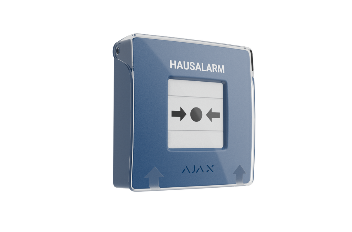 AJAX DRUCKKNOPFMELDER - FARBE BLAU