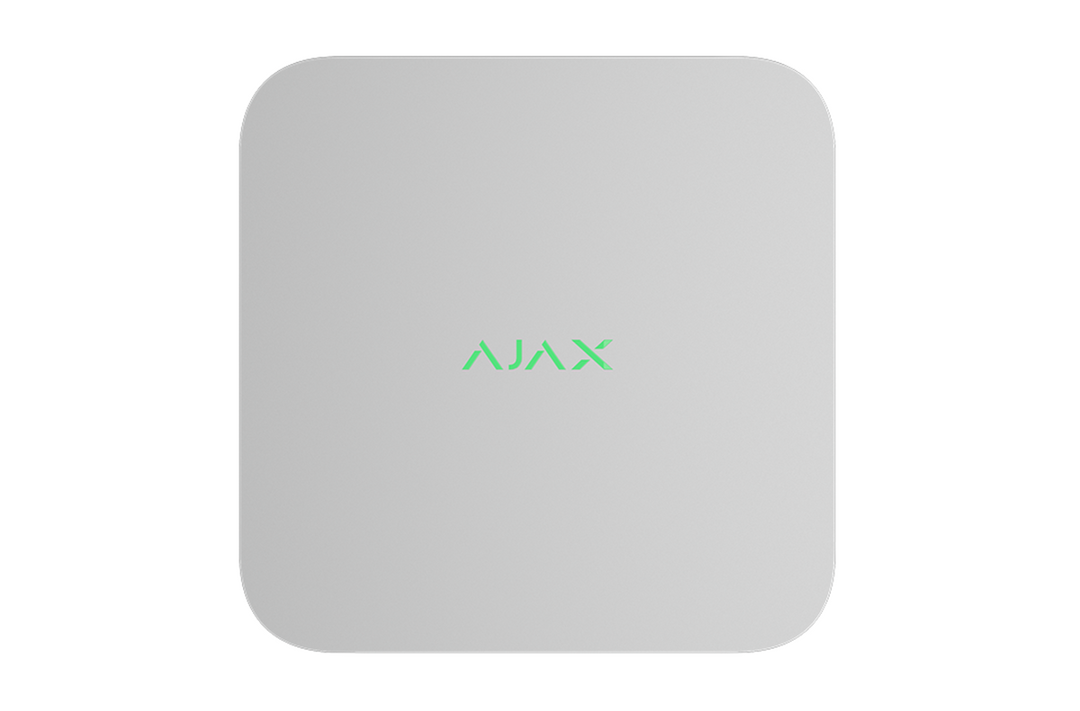 Ajax Netzwerkvideo Rekorder 16 Kanal in Weiß
