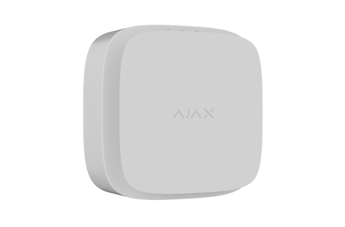 AJAX TEMPERATUR-, RAUCH-, CO-MELDER (2. GEN., aust.bare Batterien) - FARBE WEISS